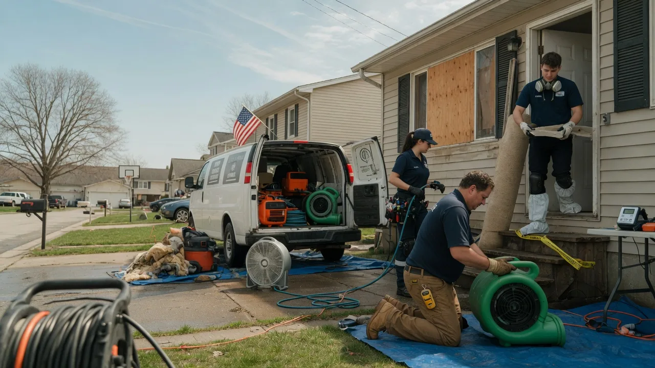 Water Damage Restoration in Fries, VA near me